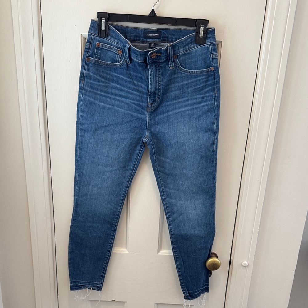 J. Crew Women's Blue Ankle Jeans